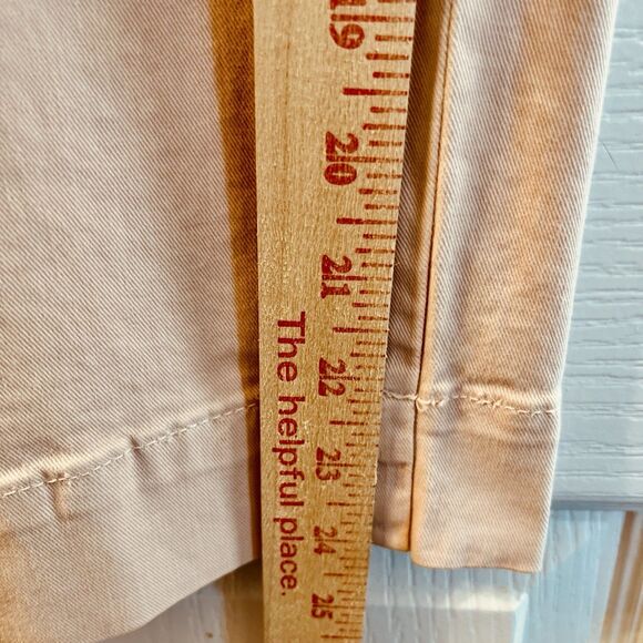 Marine Layer Bridget Slim Wide Leg Crop Peach Whip 8 Petite $128 Coastal Pants - Picture 8 of 10